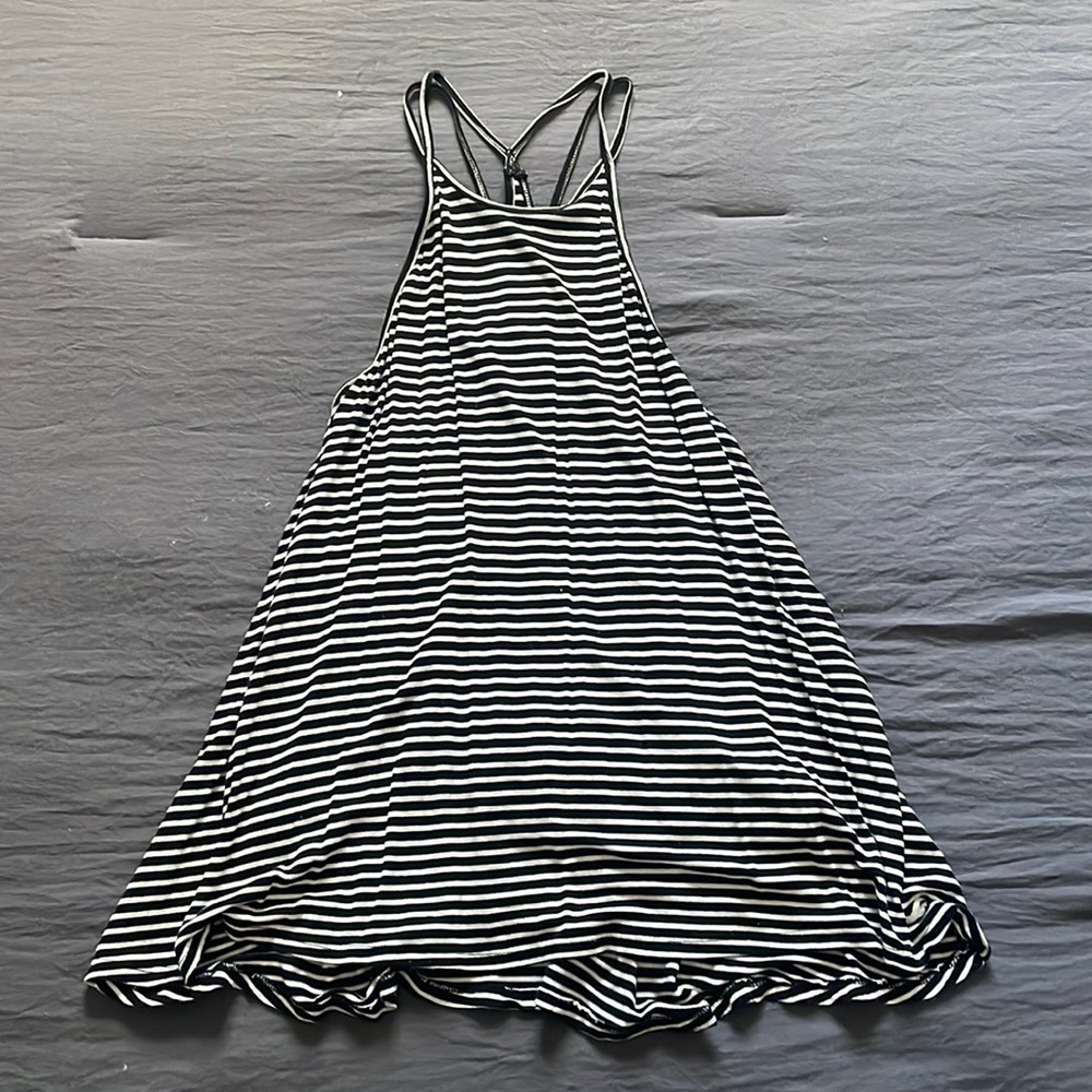 Hollister striped tank top